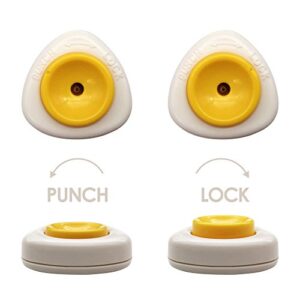 DELILONG simple and easy egg hole puncher Egg Piercer Egg Separators egg poacher pan 2pcs