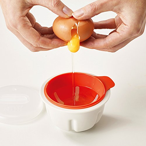 Joseph Joseph M-Cuisine Microwave Egg Poacher, Orange