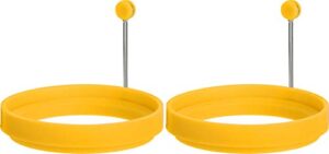 trudeau, standard, yellow maison set of 2 egg rings (0537083)