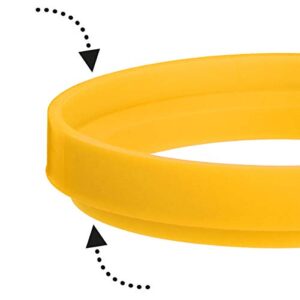 Trudeau, Standard, Yellow Maison Set of 2 Egg Rings (0537083)