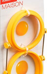 Trudeau, Standard, Yellow Maison Set of 2 Egg Rings (0537083)