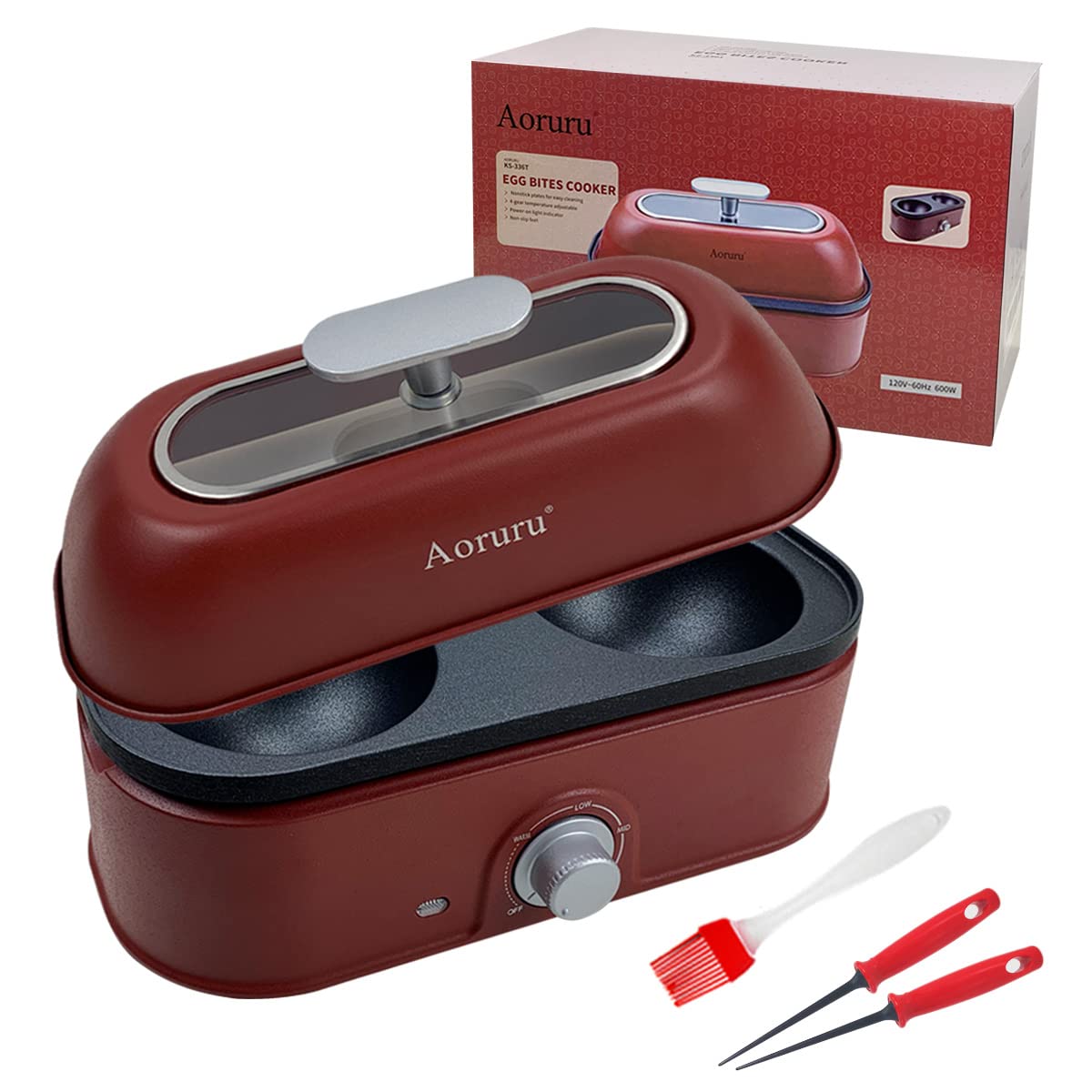 Aoruru Electric Egg Bites Poacher Maker Cupcake Maker