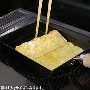 リバーライト(Riverlight) River Light Egg Grill, Iron Frying Pan, Kyoku, Japan, Small, Induction Compatible, Made in Japan