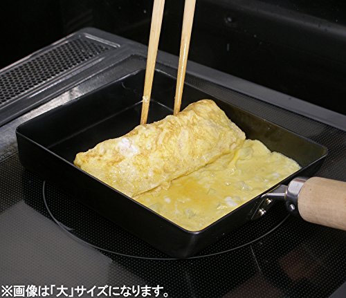 リバーライト(Riverlight) River Light Egg Grill, Iron Frying Pan, Kyoku, Japan, Small, Induction Compatible, Made in Japan