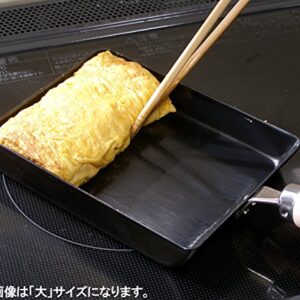 リバーライト(Riverlight) River Light Egg Grill, Iron Frying Pan, Kyoku, Japan, Small, Induction Compatible, Made in Japan