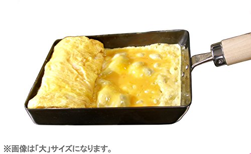 リバーライト(Riverlight) River Light Egg Grill, Iron Frying Pan, Kyoku, Japan, Small, Induction Compatible, Made in Japan