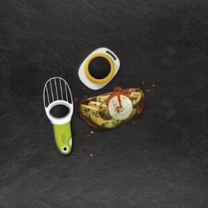 Joseph Joseph Breakfast Set with GoAvocado Avocado Slicer and Poach-Pro Egg Poacher