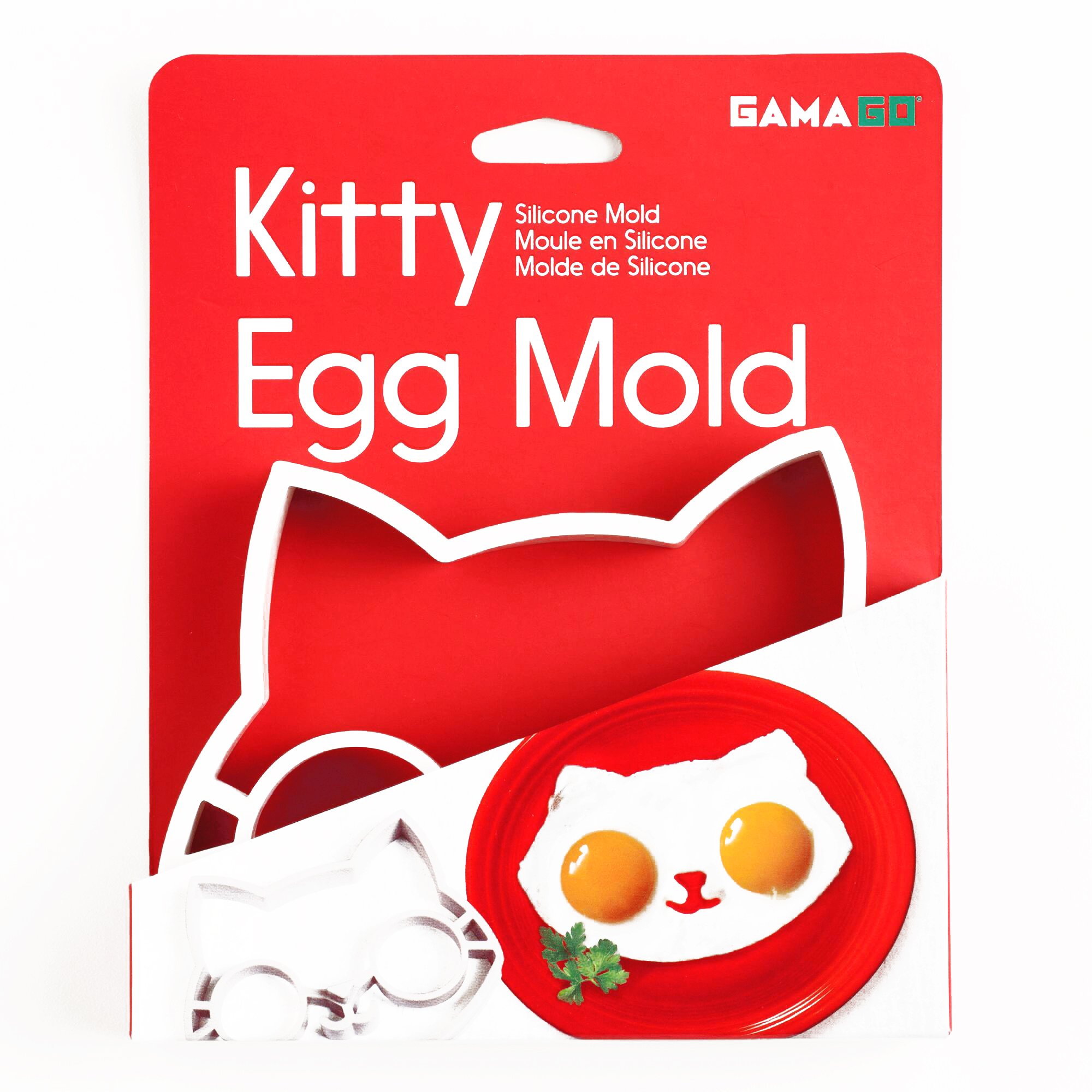 Kitty Silicone Egg Mold