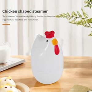 Bodacon Chick-shaped 1 boiled egg steamer steamer pestle microwave egg cooker cooking tools kitchen gadgets accessories tools