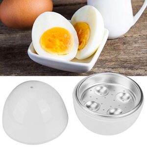 Microwave Steamer for 4 Eggs and Electric Egg Boiler Quick and Poacher,Egg Boiler, Egg Molds for Home Kitchen Utensils Kitchen Accessory