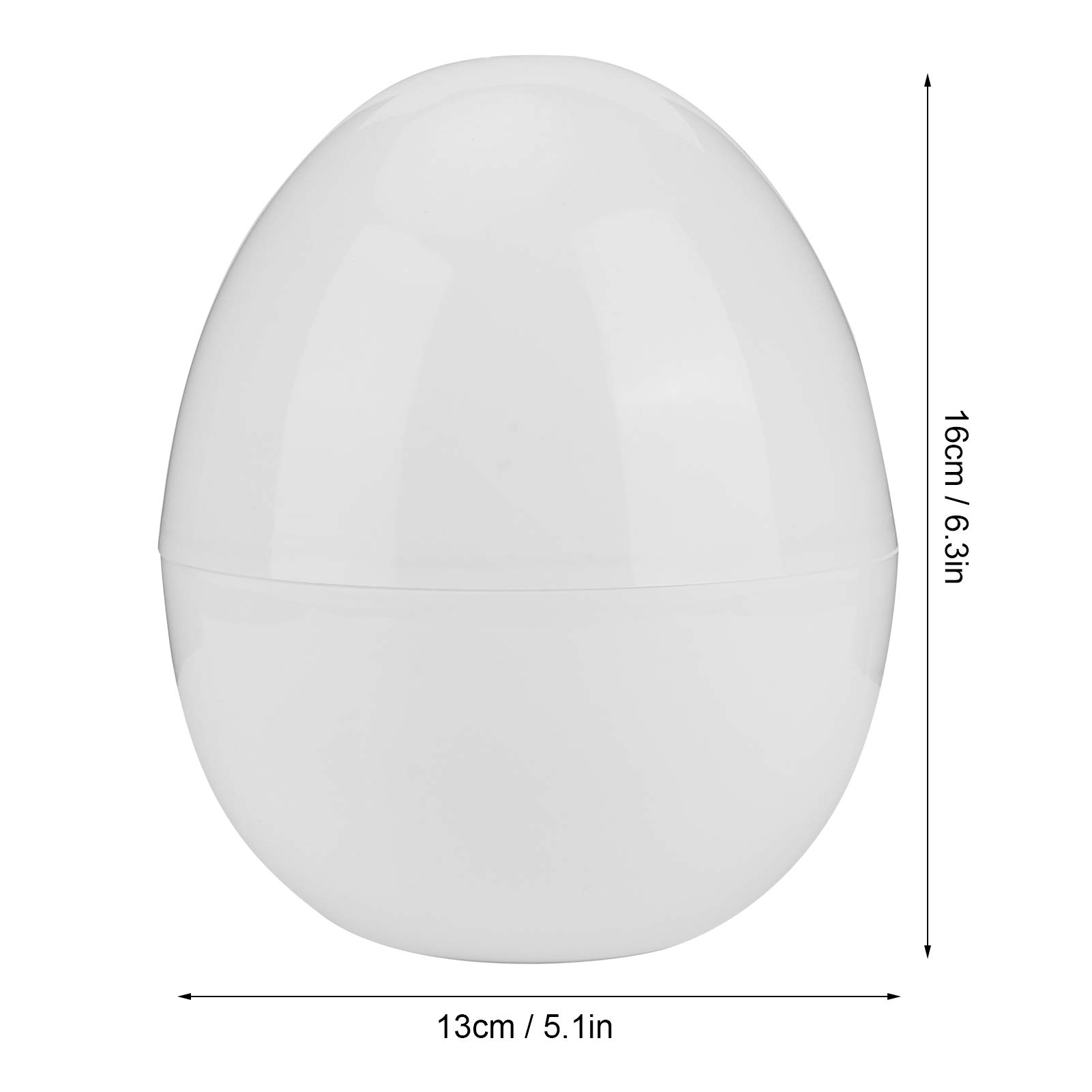 Egg Cooker, Microwave Egg Boiler, Oven Egg Cooker, 4 Eggs Multifunctional Egg Container Egg Steamer Kitchen Accessories