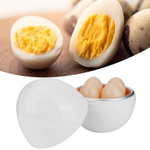 Egg Cooker, Microwave Egg Boiler, Oven Egg Cooker, 4 Eggs Multifunctional Egg Container Egg Steamer Kitchen Accessories