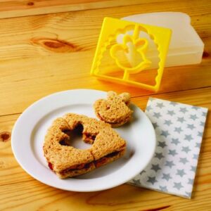 Tovolo Bee & Hive Sandwich Shaper, Kid-Friendly, Dishwasher Safe