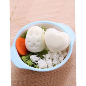 Boiled Egg Mold 3D Cartoon Plastic Egg Shaper Bento Maker DIY Tools Accessories-Cooking DIY Tools 6PCS Boiled Egg Mold,Cartoon Egg Ring Mould,3D Boiled Egg Mold,Plastic Egg Shaper