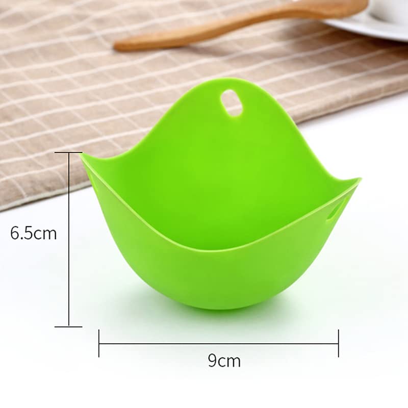 4pcs Silicone Egg Poacher Poaching Pods Pan Mould Kitchen Cooking Tool Accessory