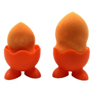 YAOSEN 4Pcs Silicone Egg Cup Holder Egg Serving Cup for Hard and Soft Boiled Egg (Multi)