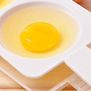 WOIWO 1 PCS Interesting Kitchen Breakfast Supplies Portable Egg Boiler DIY Mold Microwave Egg Steamer Can Cook 2 Eggs at A Time