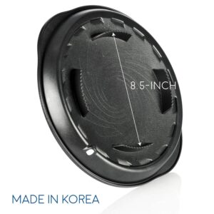 TECHEF - Stovetop Indoor Korean BBQ Nonstick Grill Pan with, PFOA-Free, Dishwasher Oven Safe, Made in Korea