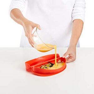 Lekue Omelette Maker, Model # , Red Small