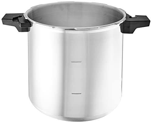 Mirro - 7114000221 Mirro 92122A Polished Aluminum 5 / 10 / 15-PSI Pressure Cooker / Canner Cookware, 22-Quart, Silver