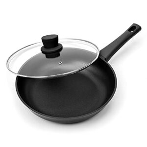 sakuchi nonstick frying pan skillet,9.5" non stick granite fry pan egg pan omelet pans, stone cookware chef's pan, pfoa free…