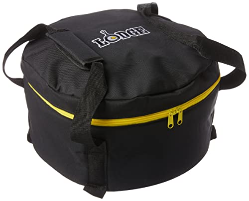 Lodge Bag Camp Dutch Oven Tote, 12 Inch, Black