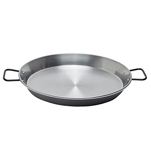 Garcima 20-Inch Pata Negra Restaurant Grade Paella Pan, 50cm