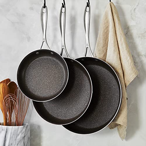 Henckels Capri Granitium 3D 3-pc Aluminum Nonstick Fry Pan Set