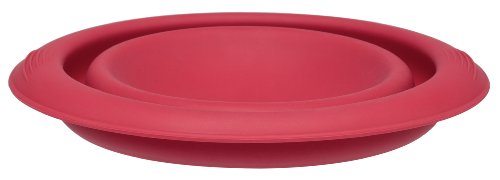 HIC Kitchen Rose Levy Beranbaum’s Baking Bowl Double Boiler, European-Grade Silicone, Red, 1.5-Quarts (6-Cups) Capacity