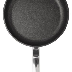 Ozeri 100% Made in Germany and Free of GenX, PFBS, Bisphenols, APEO, PFOS, PFOA, NMP & NEP Professional Series Hand Cast Ceramic Earth Fry Pan, 10-Inch, Black