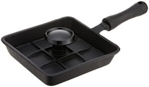 norpro mini cast iron panini pan with press, 5.9 in, as shown