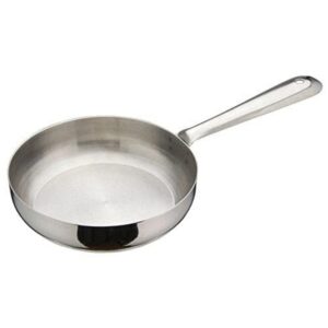 winco mini fry pan, 5-inch, silver