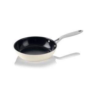 valencera by techef, 8" ceramic nonstick frying pan skillet, nontoxic - free of pfas, pfoa, ptfe, made in korea (8-in)