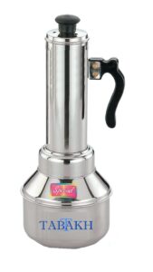 micro puttu kudam cooker stainless steel steamer, 0.5 liter