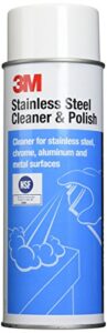 3m mros3m101 stainless steel cleaner and polish (pack of 12)
