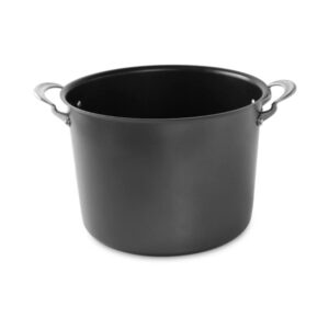 nordic ware stock pot, 20-quart, black