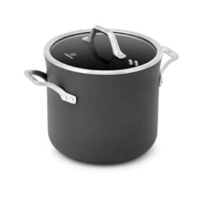 calphalon signature hard-anodized nonstick 8-quart stock pot with cover