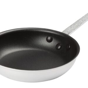 Winco AFP-8XC Commercial-Grade Aluminium Fry Pan/Skillet, 8", Silver