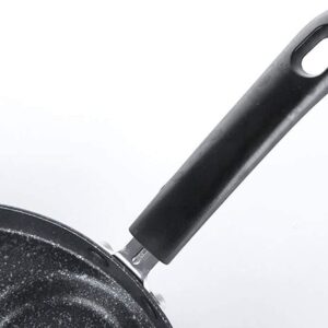 Lumpna 4-Cup Non-Stick Aluminium Frying Pan, Black, 24cm