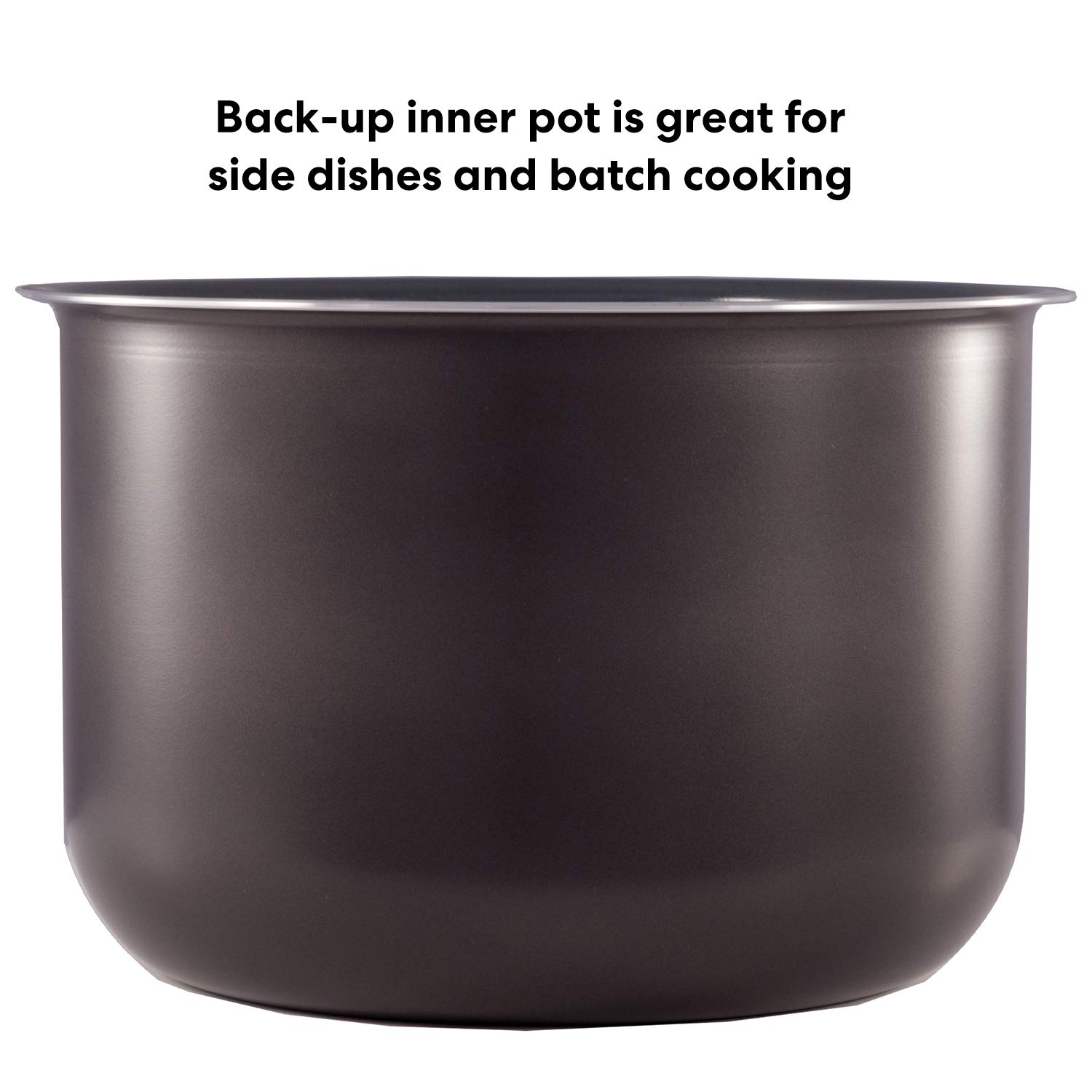 Instant Pot Ceramic Inner Cooking Pot 8-Qt and Instant Pot Silicone Lid, 10.23-In, 8-Qt Pot Lid