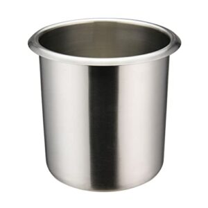 winco bamn-1.5, 1.5-quart stainless steel bain marie pot w/О lid, nsf, double boiler, sauce pot