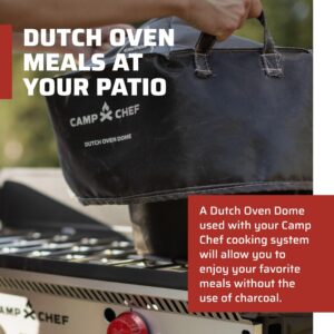 Camp Chef Black Dutch Oven Dome & Heat Diffuser Plate - Outdoor Cooking Equipment for Household Essentials & Camping Accessories
