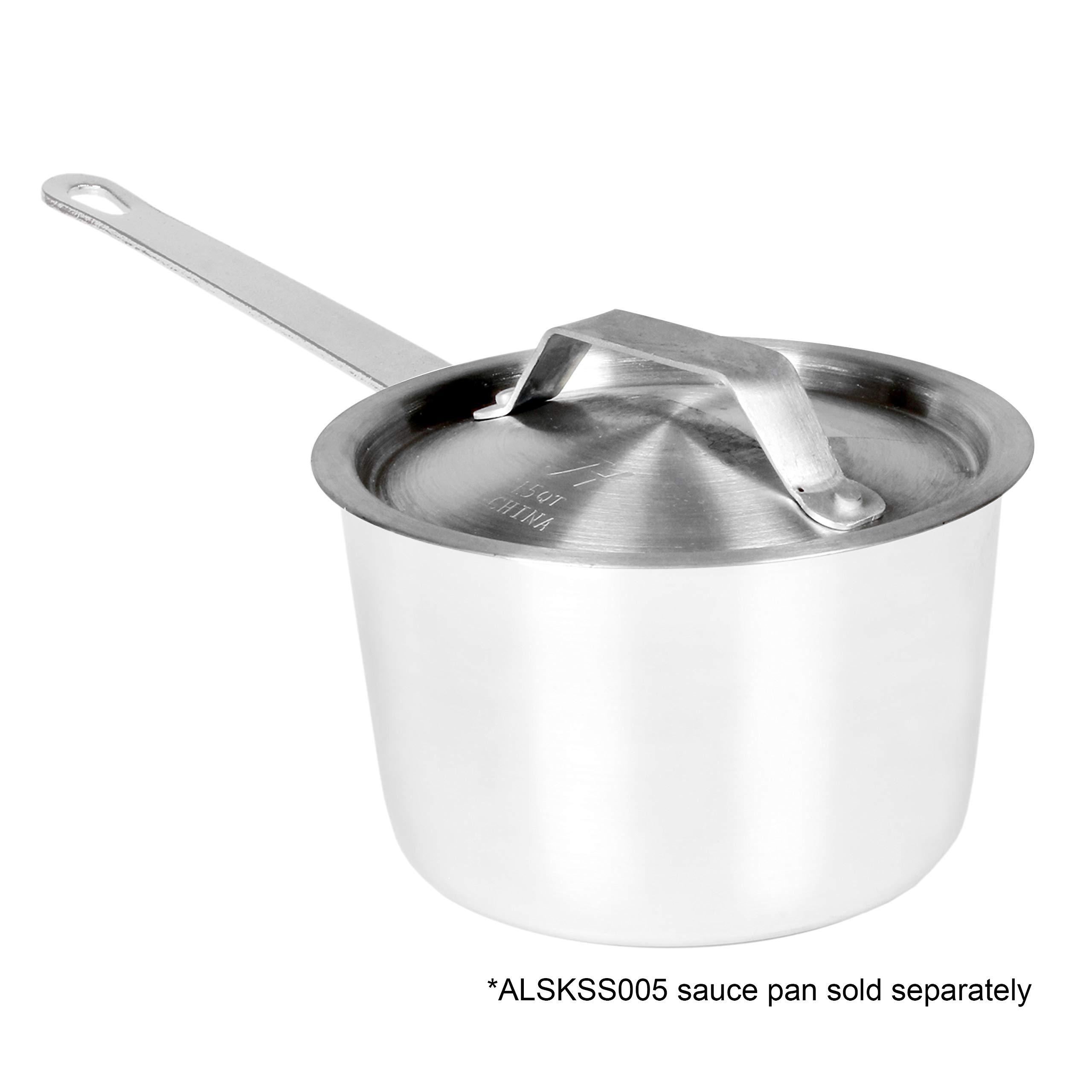 Thunder Group 5.5 Quart Aluminum Sauce Pan Lid