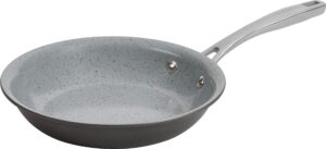 trudeau pure ceramic frying pan, 8-inch, grey