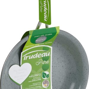 Trudeau Pure Ceramic Frying Pan, 8-Inch, Grey