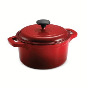 tramontina enameled cast-iron dutch oven 3.5 qt (red), 80131/635ds