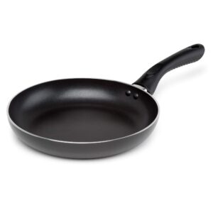 ecolution easy to clean, comfortable handle, even heating, dishwasher safe pots, 9.5-inch fry pan, black