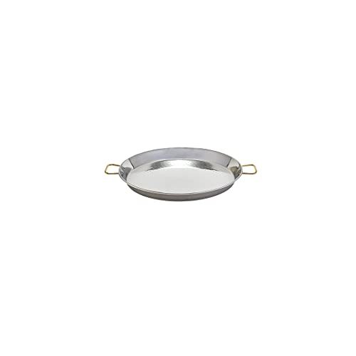 Garcima 18-Inch Stainless Steel Paella Pan, 46 cm