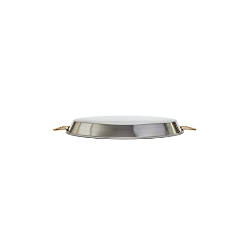 Garcima 18-Inch Stainless Steel Paella Pan, 46 cm