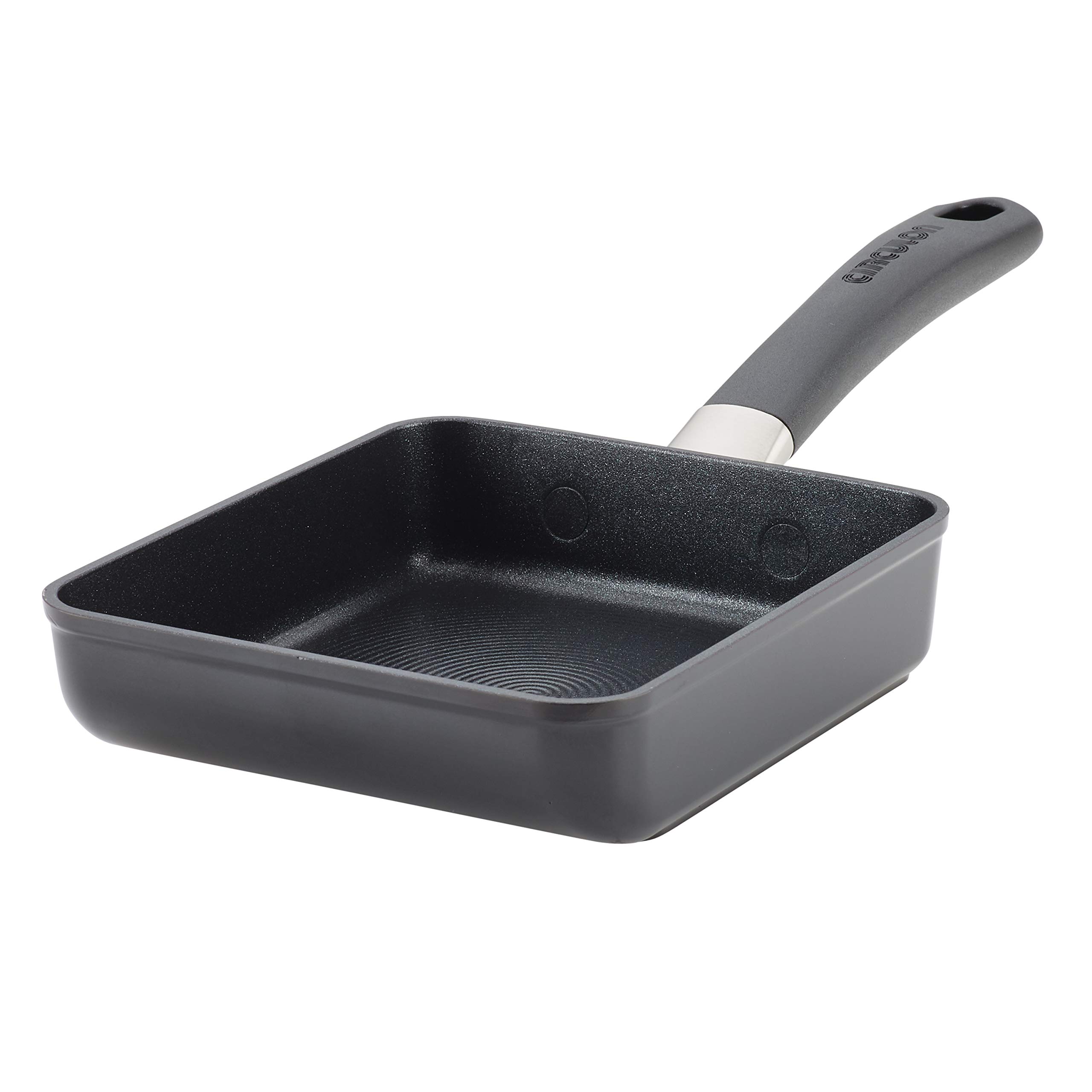 Circulon Ultimum Nonstick Tamagoyaki Japanese Egg Pan / Omelet Pan - 5.5 Inch, Black